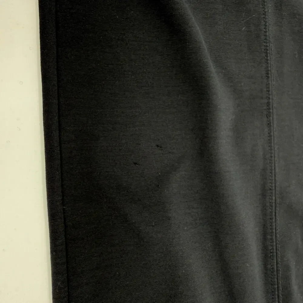 ATHLETA Cropped Straight Leg Black Casual Pant Size XL Pockets Pull On Relaxed - Picture 10 of 10